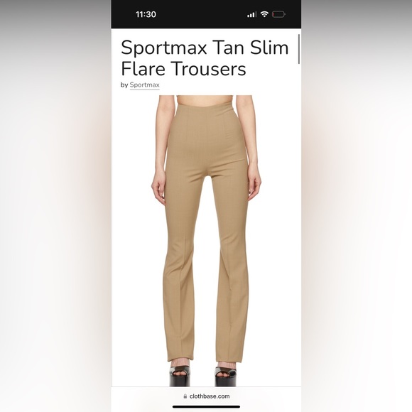 MaxMara Pants (New) - Picture 4 of 7